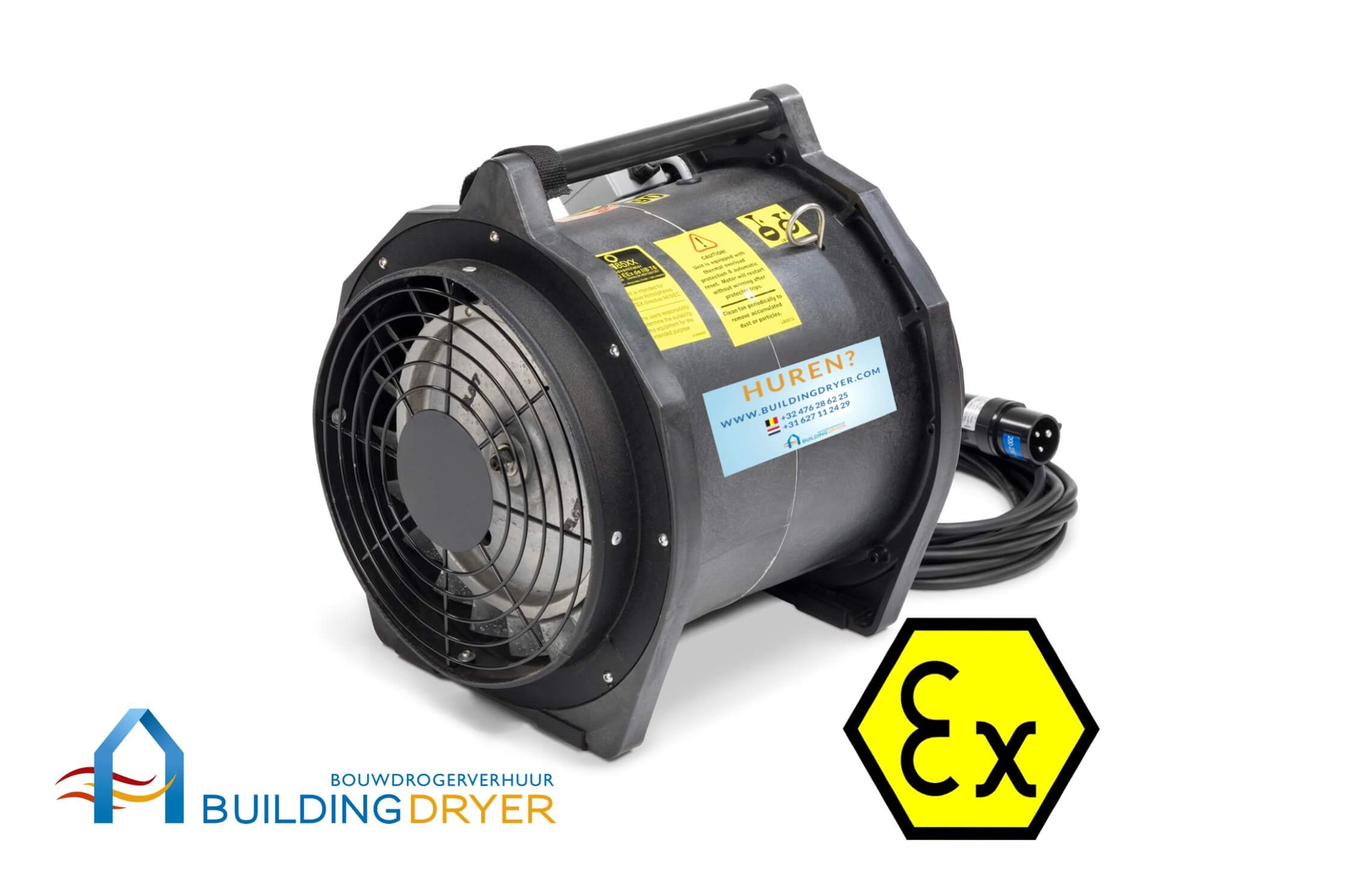 Atex verwarming huren