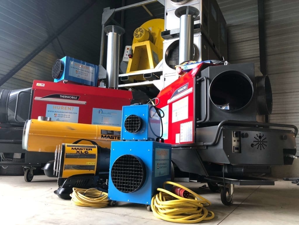 Bouwdrogers, van werking tot verhuur – Building Dryer